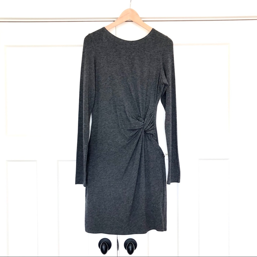 NWT LEON MAX Limited Edition Gray Dress